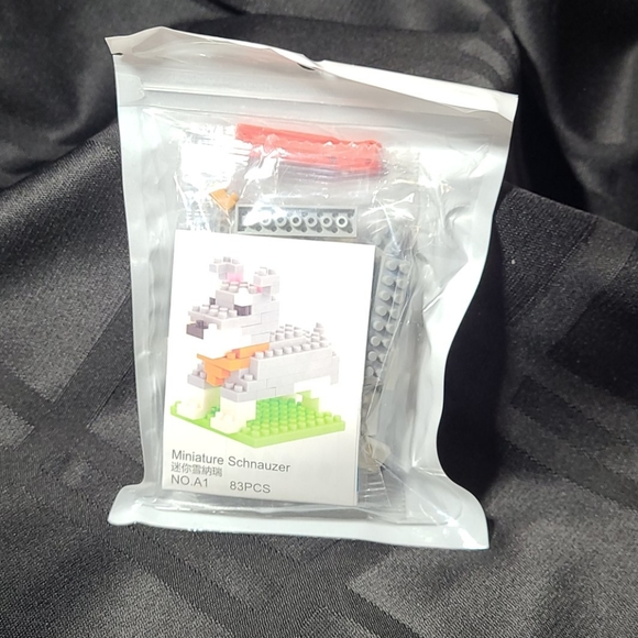 Other - Schnauzer - Mini Building Set Miniature Schnauzer